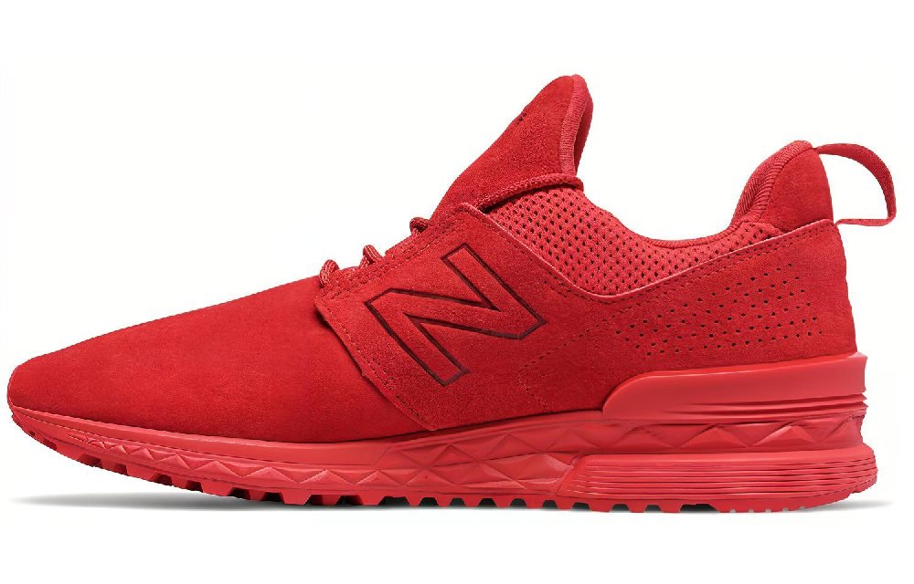 New Balance 574 Sport Trainers Red