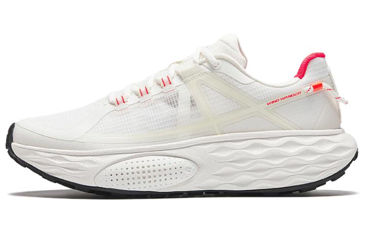 Anta ChengFeng Cushioning Breathable Low-Top Running Shoes Men's Ecru