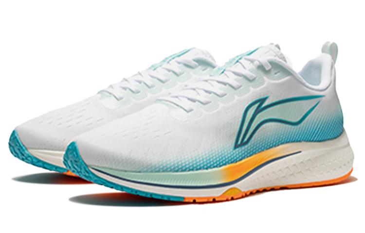 LiNing Red Hare 5 Anti-Slip Wear-Resistant Low-Top Running Shoes White Blue купить в интернет-магазине Yoocart с быстрой доставкой по России.