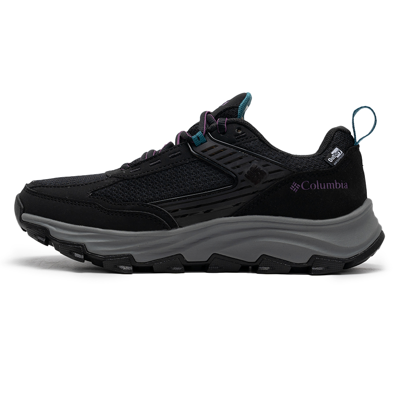 Columbia HATANA Abrasion-Resistant Low-Top Trekking Shoes Women's Black