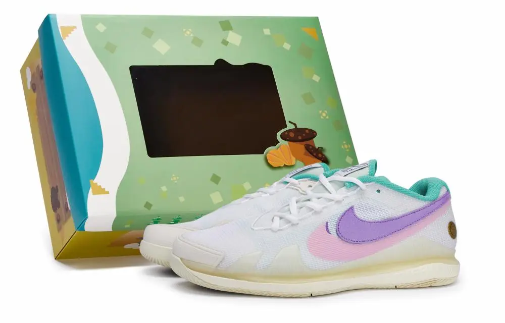 Nike Air Zoom Vapor Pro Tennis Shoes Unisex Low top Pink/Purple
