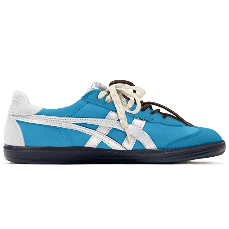 Onitsuka Tiger Tokuten Low-Top Skateboard Shoes Unisex Blue White
