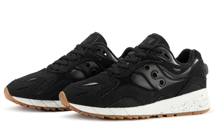 Saucony Shadow 6000 Slip Resistant Abrasion Resistant Shock Absorbers Low Top Running Shoes Unisex Black купить в интернет-магазине Yoocart с быстрой доставкой по России.