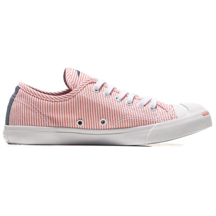 Converse Jack Purcell Low top Canvas Shoes Women's Red White купить в интернет-магазине Yoocart с быстрой доставкой по России.
