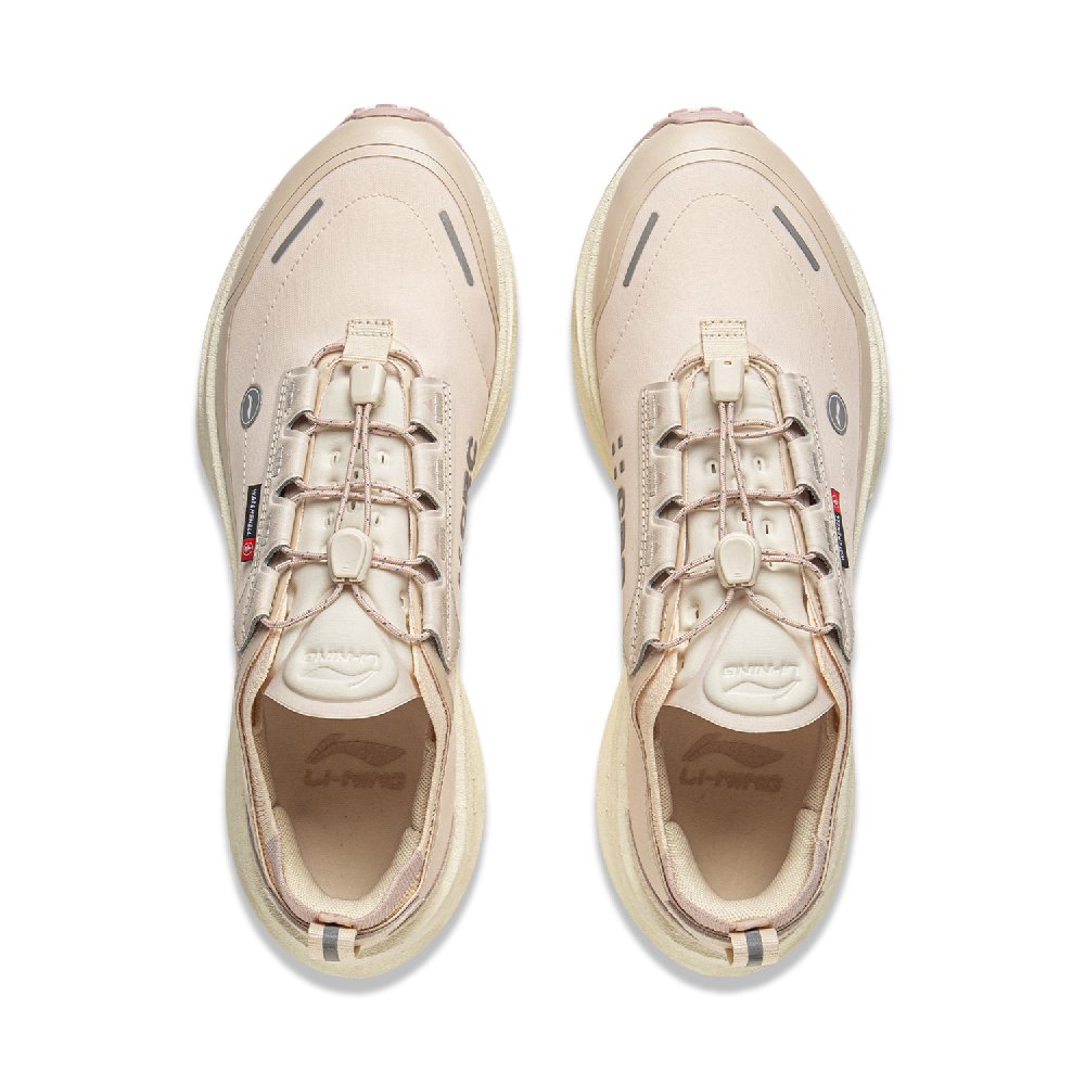 LiNing Abrasion-Resistant Low-Top Running Shoes Unisex Pink