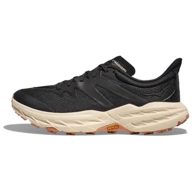 HOKA ONE ONE Speedgoat 5 Anti-Slip Wear-Resistant Low-Top Training Running Shoes Unisex Black Brown
