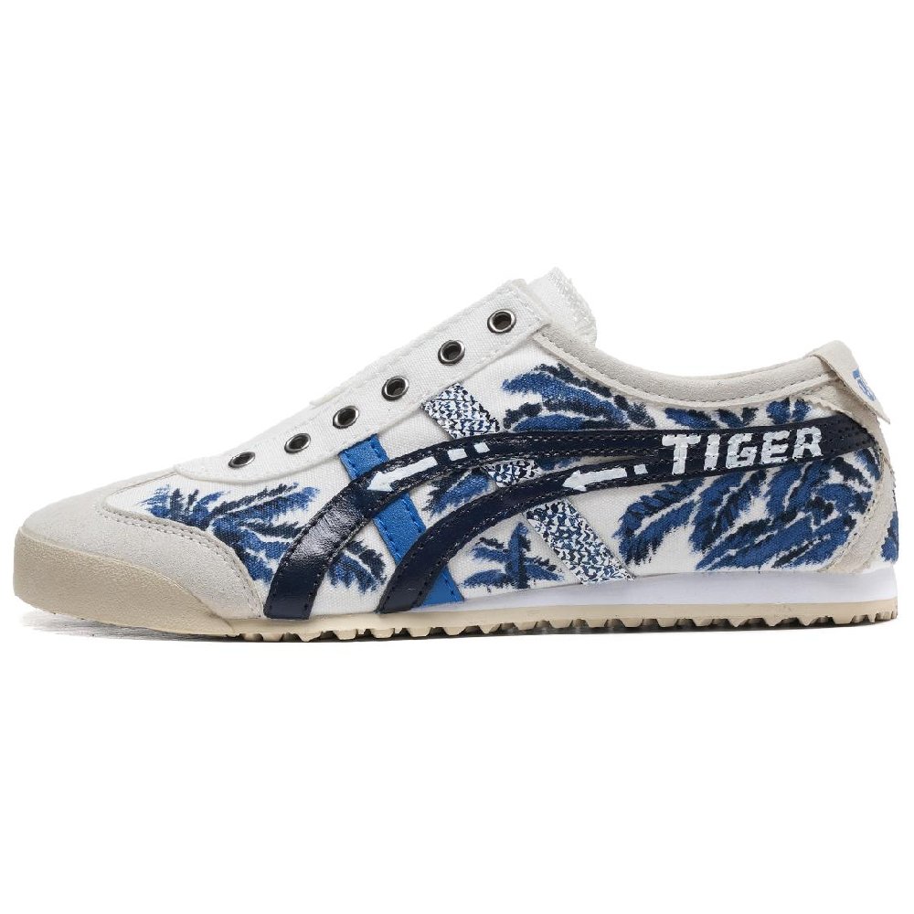 Onitsuka Tiger MEXICO 66 Casual Shoes Unisex Low-Top White Blue Red