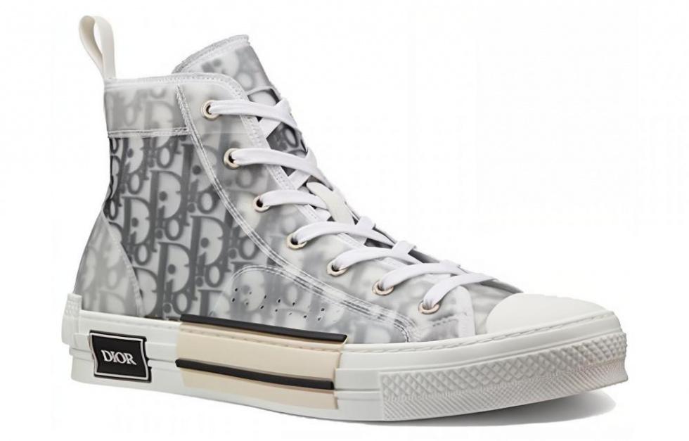 DIOR B23 High Top Logo Oblique купить в интернет-магазине Yoocart с быстрой доставкой по России.