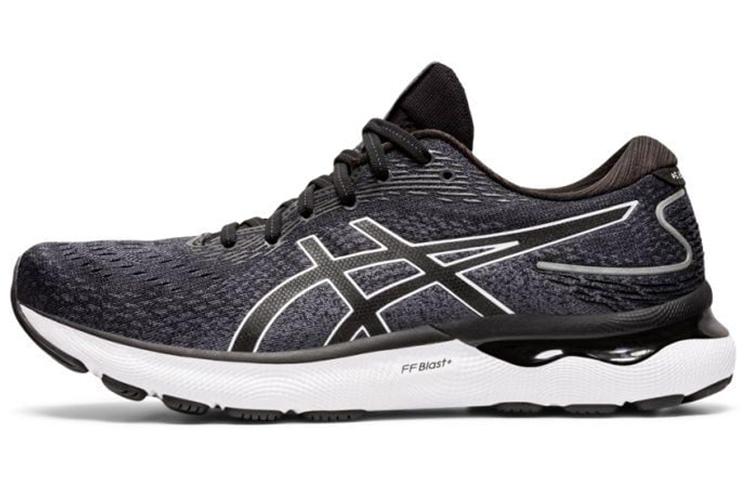 Asics Gel Nimbus 24 2E Wide 'Black White'