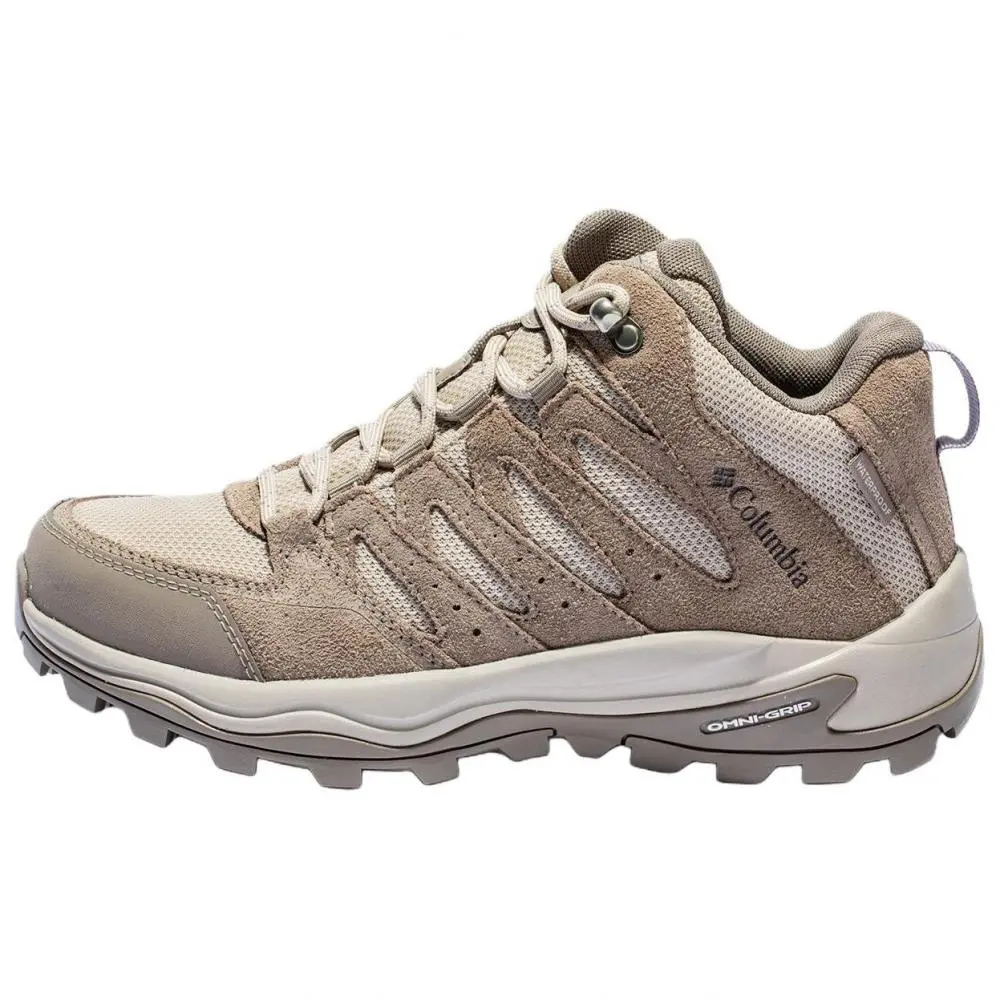 Columbia Redmond Waterproof And Breathable Slip Resistant Mid top Mountaineering Shoes Women's Brown