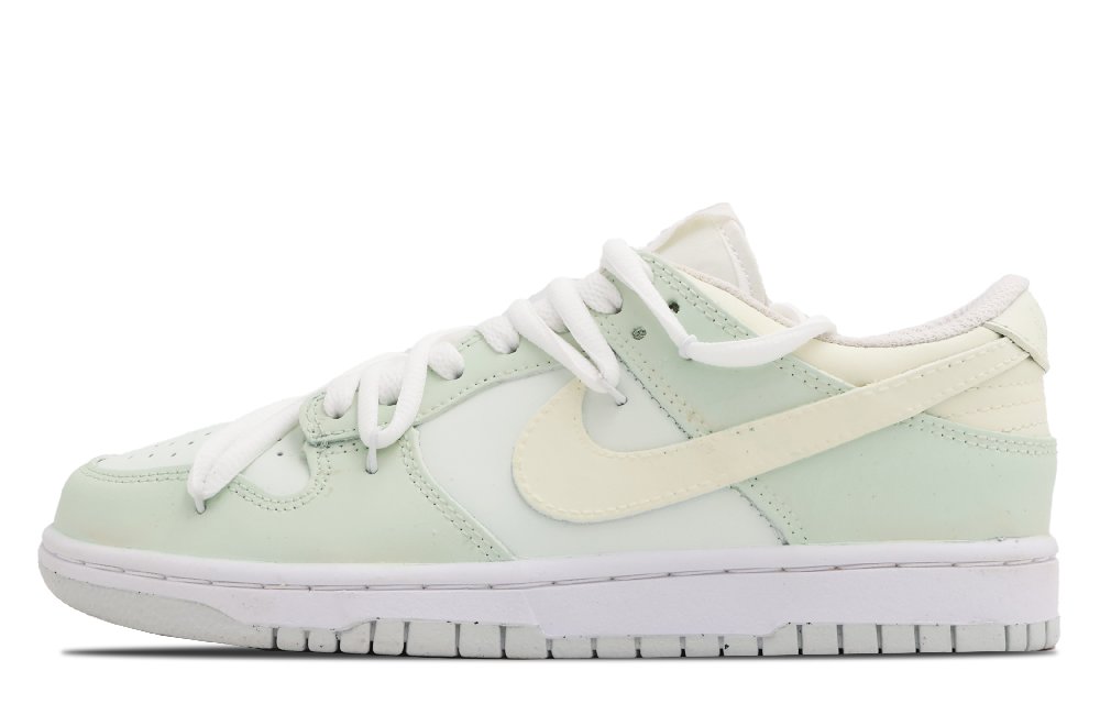 Nike Dunk Low-Top Skateboard Shoes GS Summer Green