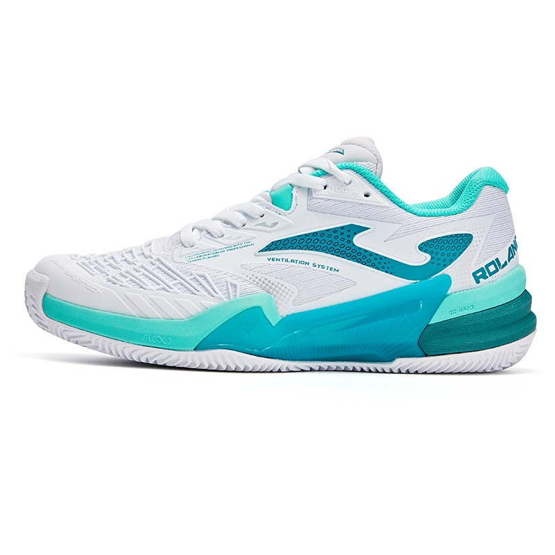 Joma Abrasion Resistant Low Top Professional Tennis Shoes Women's White/Green
