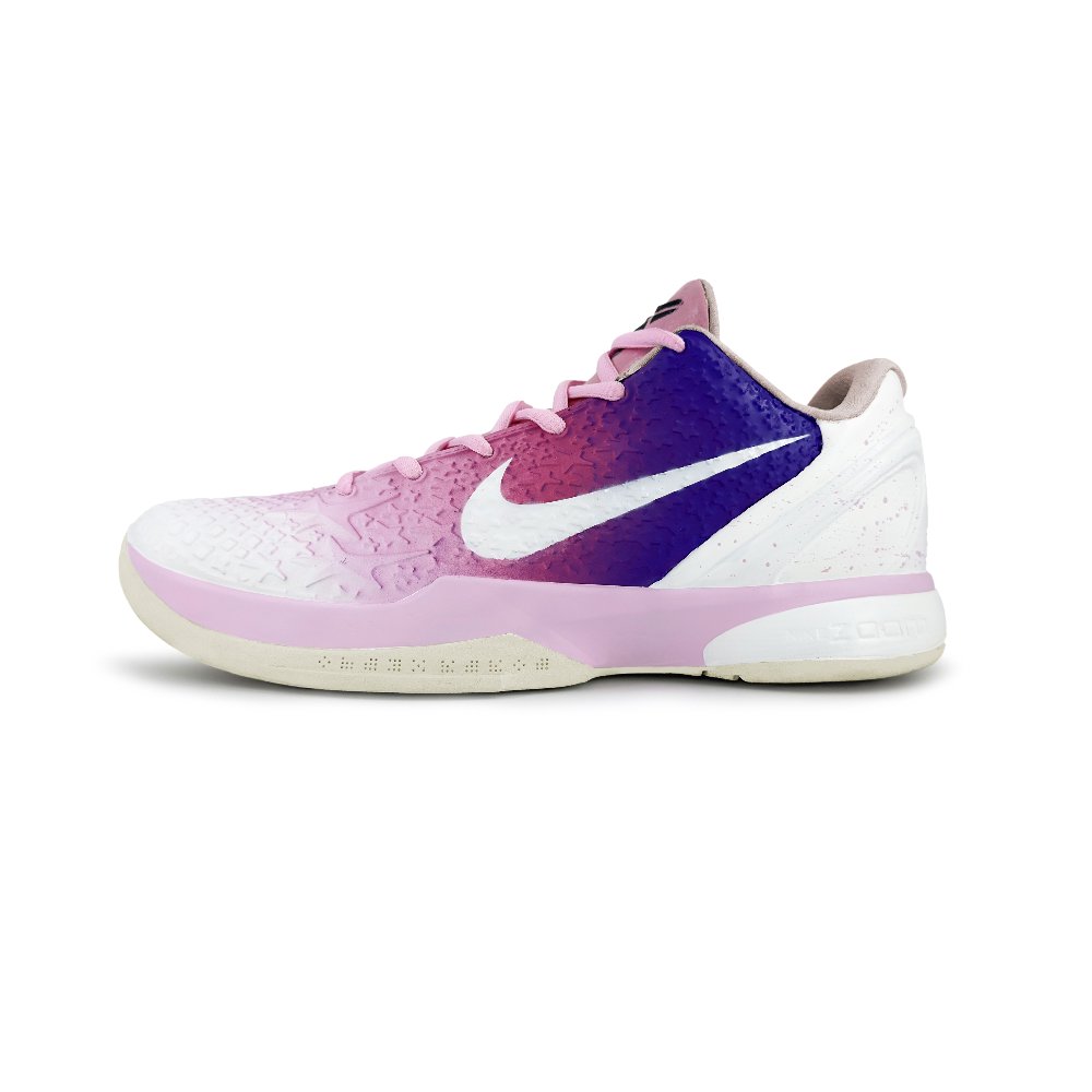 Nike Zoom Kobe 6 'All Star 2.0' Cushioning, Wear Resistant Low Top Basketball Shoes Men's Pink Purple