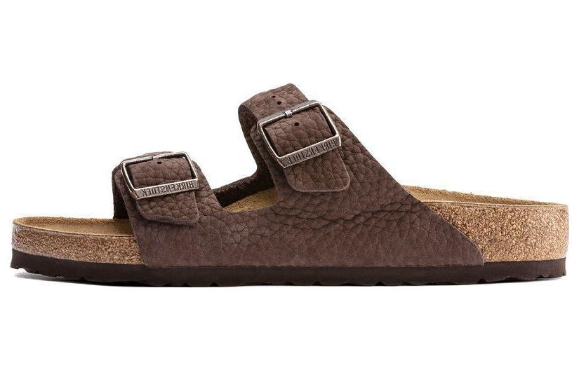 Birkenstock Arizona Pebbled Leather Sandals