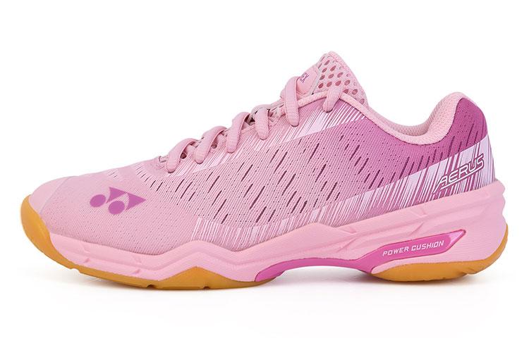 YONEX Power Cushion Lightweight Low-Top Badminton Shoes Unisex Soft Pink