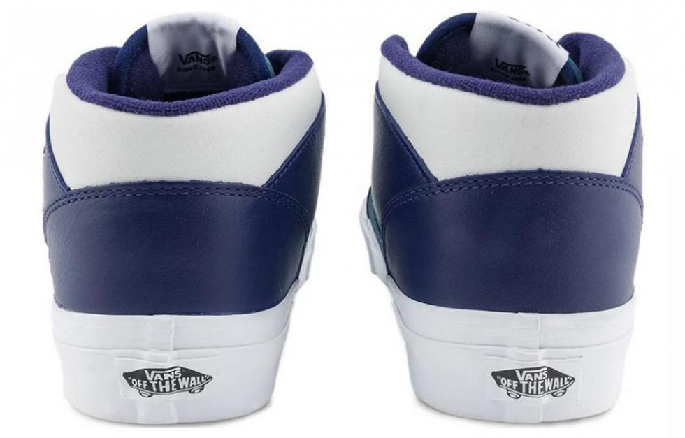 Vans Half Cab DX Blue White купить в интернет-магазине Yoocart с быстрой доставкой по России.