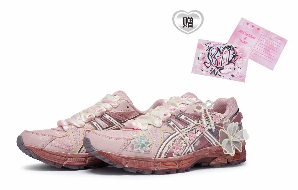 ASICS Gel Kahana 8 Low top Running Shoes Women's Pink White