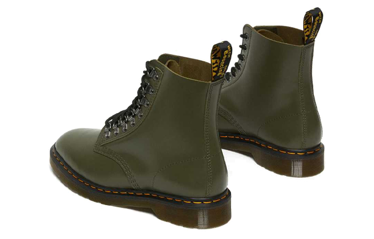 Dr. Martens 1460 Pascal Verso Stylish Simplicity Waterproof Wear resistant Mid Tops Martin Boots Couple Style Green купить в интернет-магазине Yoocart с быстрой доставкой по России.