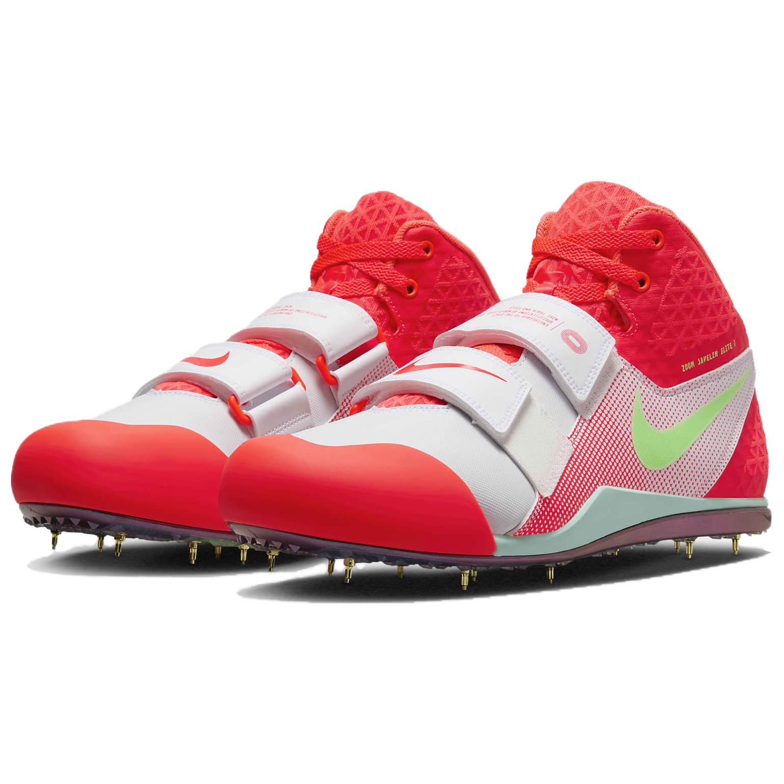 Nike Zoom Javelin Elite 3 White Hyper Orange Lime Blast Bright Crimson купить в интернет-магазине Yoocart с быстрой доставкой по России.