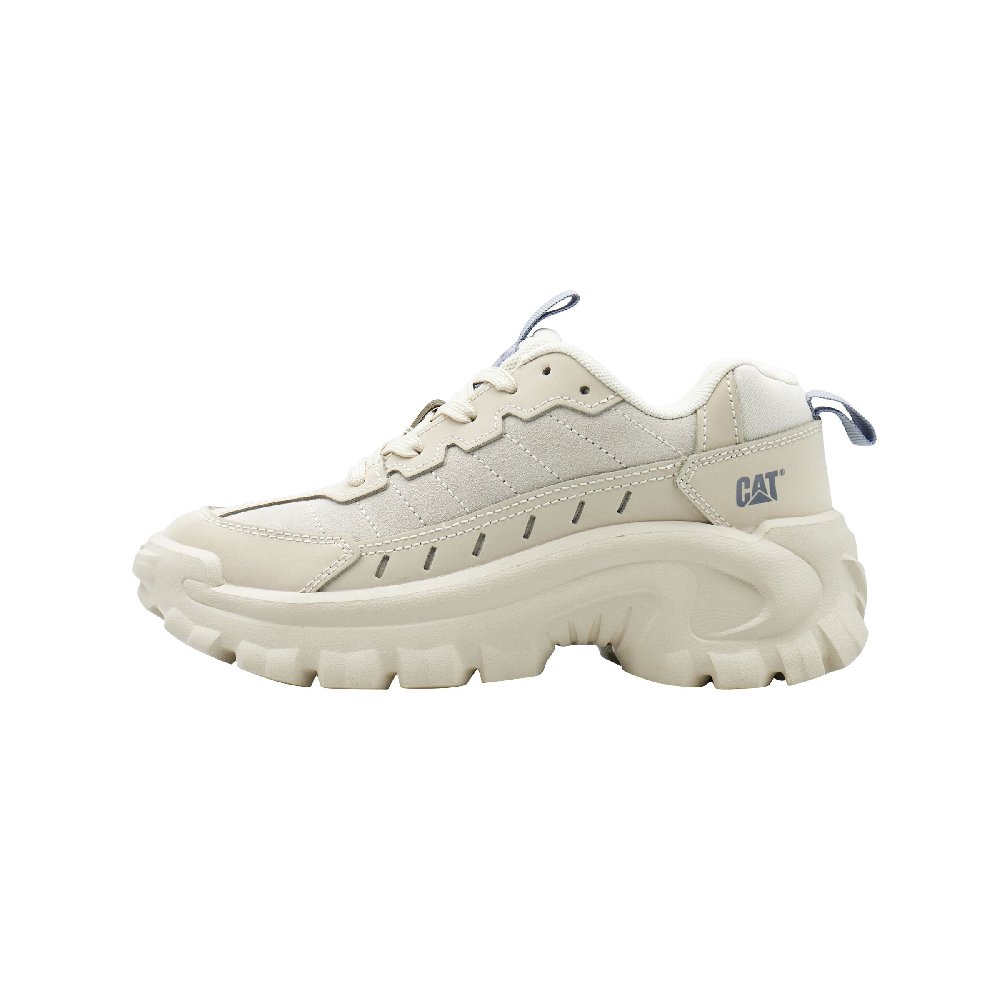 CAT Anti-Slip And Wear-Resistant Water-Resistant Low-Top Chunky Sneakers Women's White