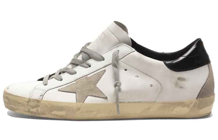 Golden Goose Super-Star White Black Rear Women's