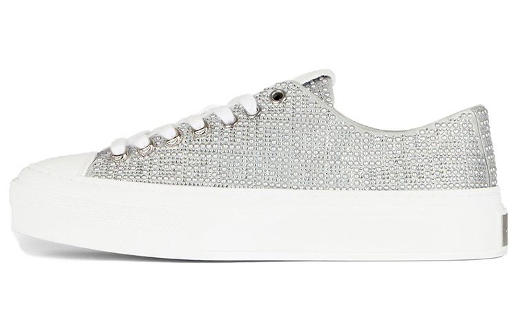 Givenchy 4G Stylish Skateboarding Shoes Women's Silver