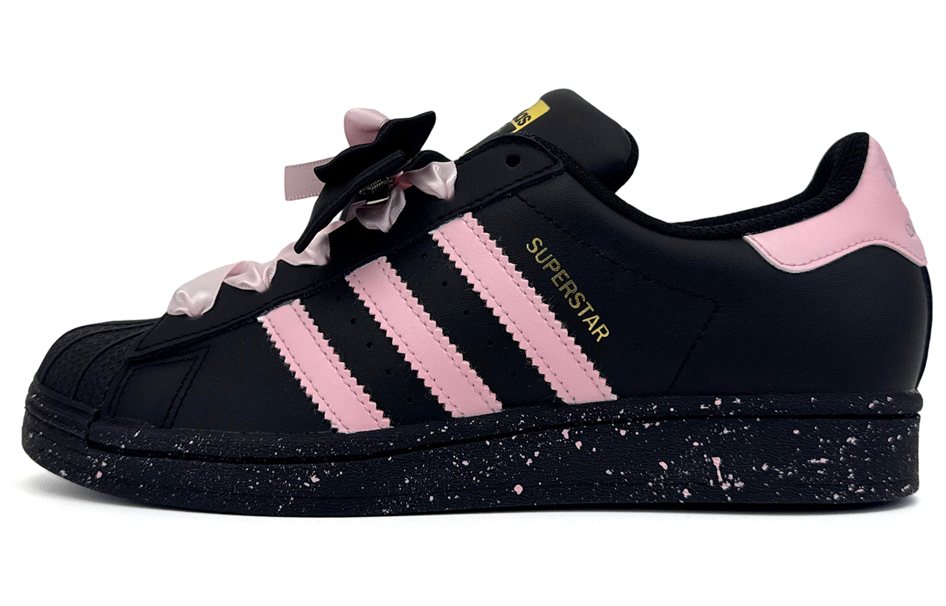 Adidas Originals SUPERSTAR Coverage Cushioning Wear-Resistant Low-Top Skateboard Shoes Unisex Black купить в интернет-магазине Yoocart с быстрой доставкой по России.
