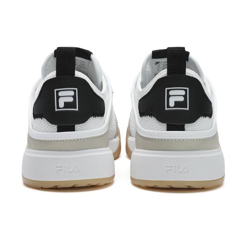 FILA Low-Top Skateboard Shoes Men's Bright White
