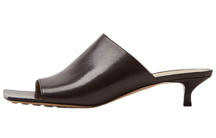 Bottega Veneta Stretch Odor Resistant Slide Slippers Women's Brown