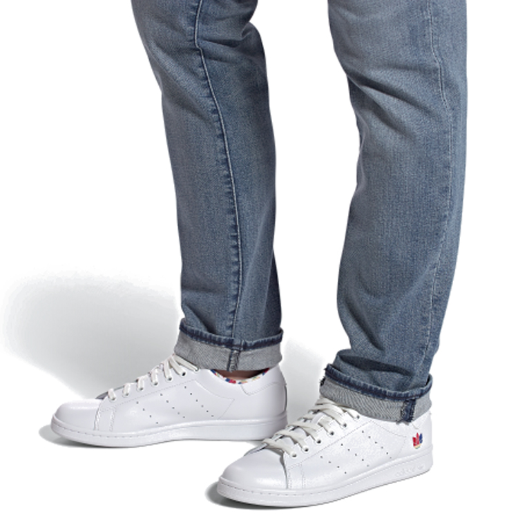 Adidas Originals Stan Smith 'White Multi Logo' купить в интернет-магазине Yoocart с быстрой доставкой по России.