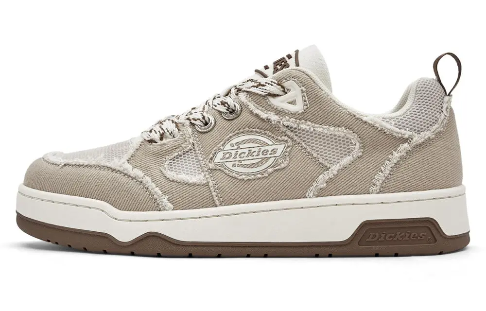 Dickies Low Top Skateboard Shoes Men's Light Khaki