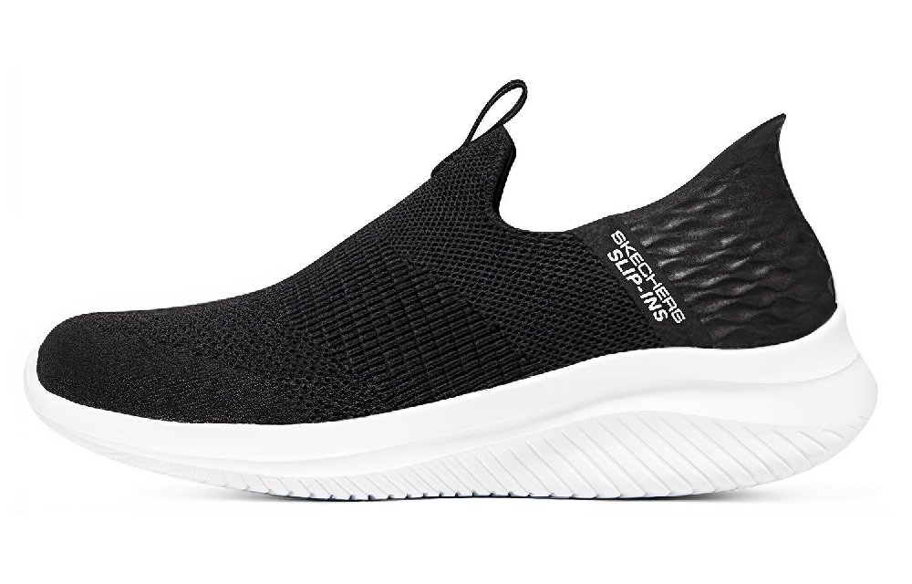 Skechers Ultra Flex 3.0 Hands Free Slip Ins 3.0 Cozy Streak Low Top Casual Shoes Women's Black White