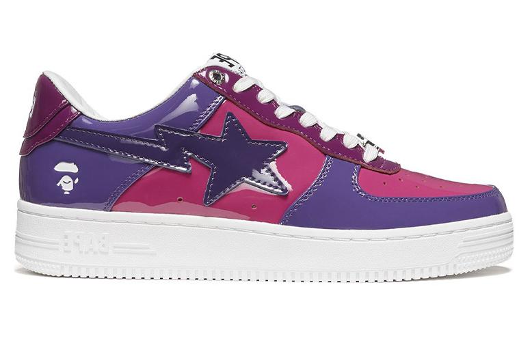 A BATHING APE Bape Sta Low Color Camo Combo Purple