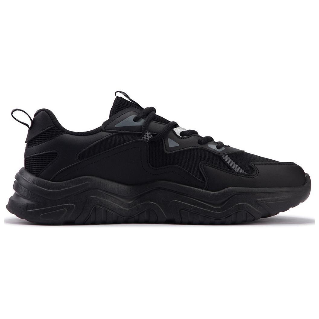 361° Abrasion-Resistant Low-Top Chunky Sneakers Men's Black