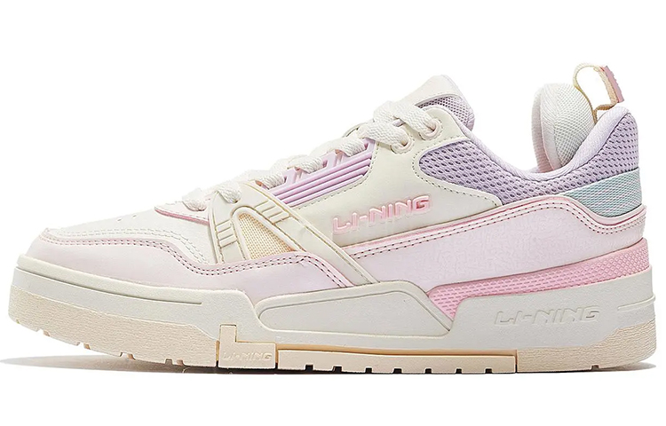 LINING 001 Btc 'White Pink Purple' Women's