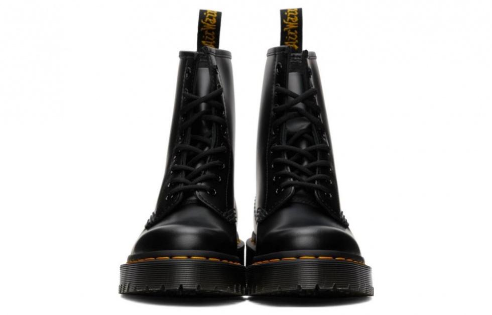 Dr. Martens 1460 Bex Smooth Leather Platform Boot 'Black'