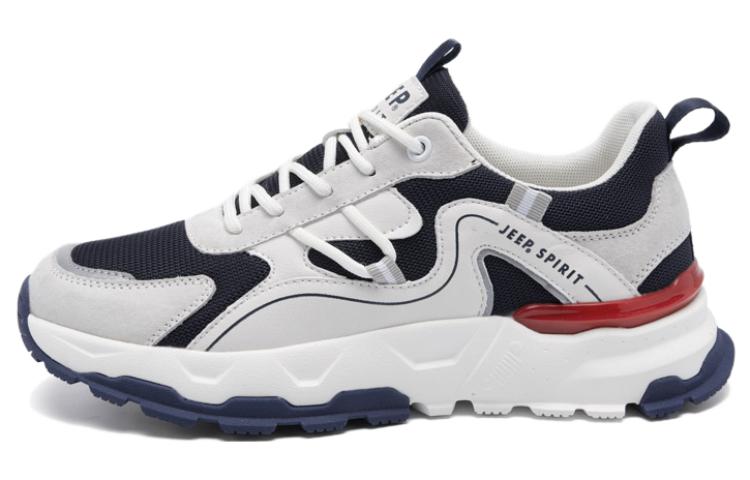 JEEP SPIRIT Cushioning, Breathable, Lightweight Low top Casual Shoes Men's Furious Sea Blue