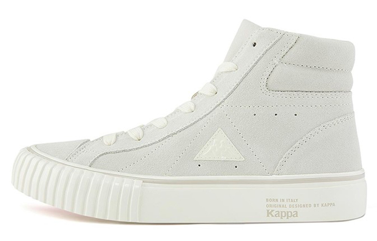 Kappa High-Top Skateboard Shoes Unisex Gray