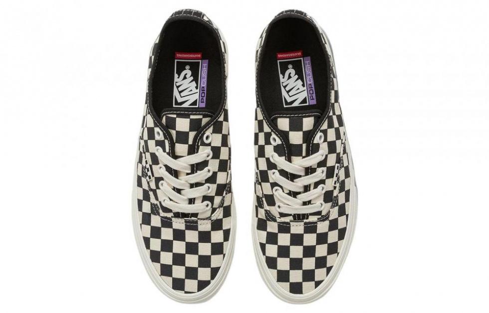 Authentic Skate Vans 'Checkerboard Marshmallow'