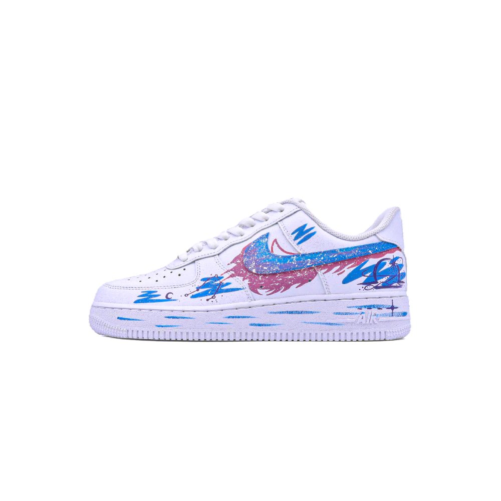 Nike Air Force 1 Skateboard Shoes Unisex Low Top Pink