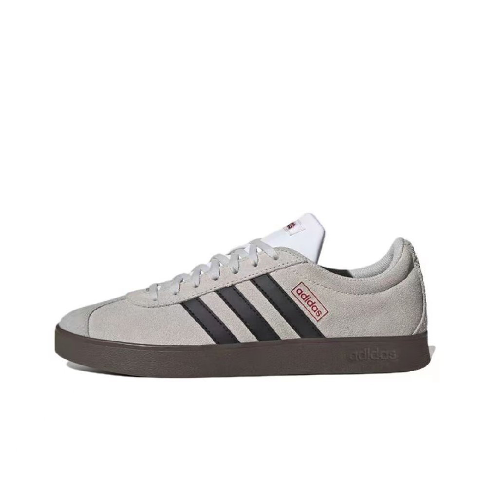 Adidas Neo Vl Court Classic Skateboard Shoes Unisex Low Top Yellow