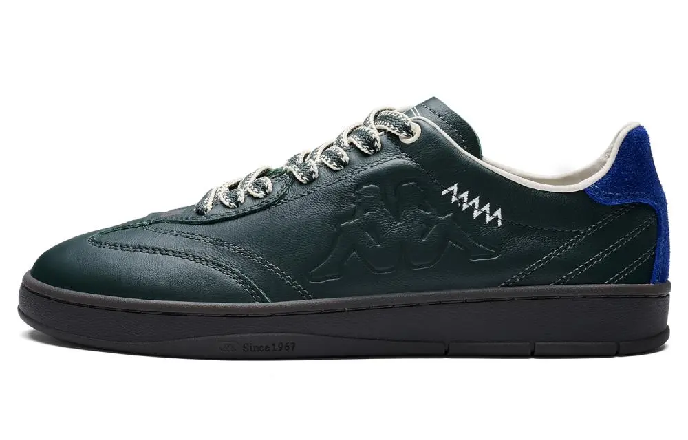 Kappa Tifo Back to Back Abrasion Resistant Low Top Skateboard Shoes Unisex Lotus Green