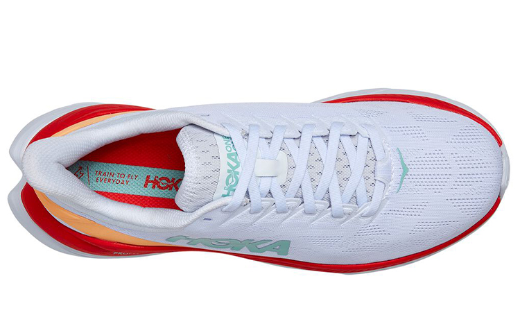 HOKA ONE ONE Mach 4 White Fiesta