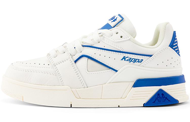 Kappa Lightweight Wear-Resistant And Coverage Low-Top Skateboard Shoes Unisex Sea Medium Blue