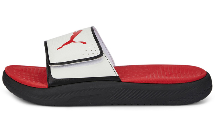 PUMA Softride Slide 'White Black Red'