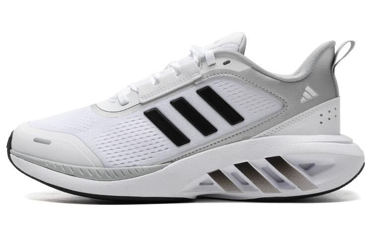 Adidas LITE RACER 4.0 Cushioned Wear-Resistant Breathable Lightweight Low-Top Casual Shoes Unisex White