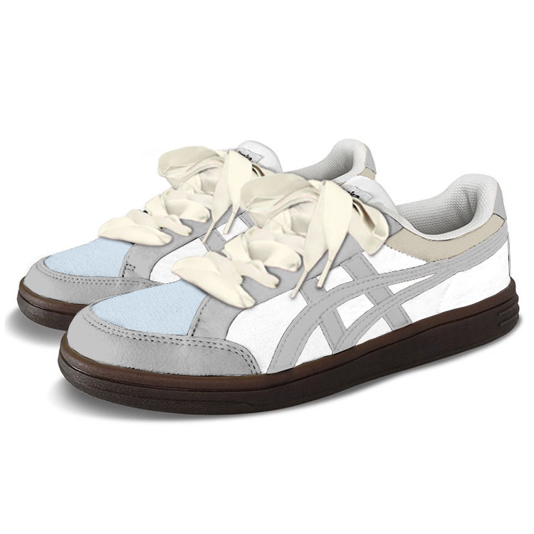 Onitsuka Tiger Advanti Low Top Skateboard Shoes Unisex Light Gray купить в интернет-магазине Yoocart с быстрой доставкой по России.