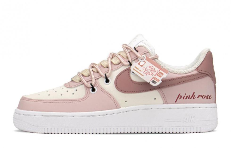 Nike Air Force 1 FZBB Low Top Skateboard Shoes GS Pink
