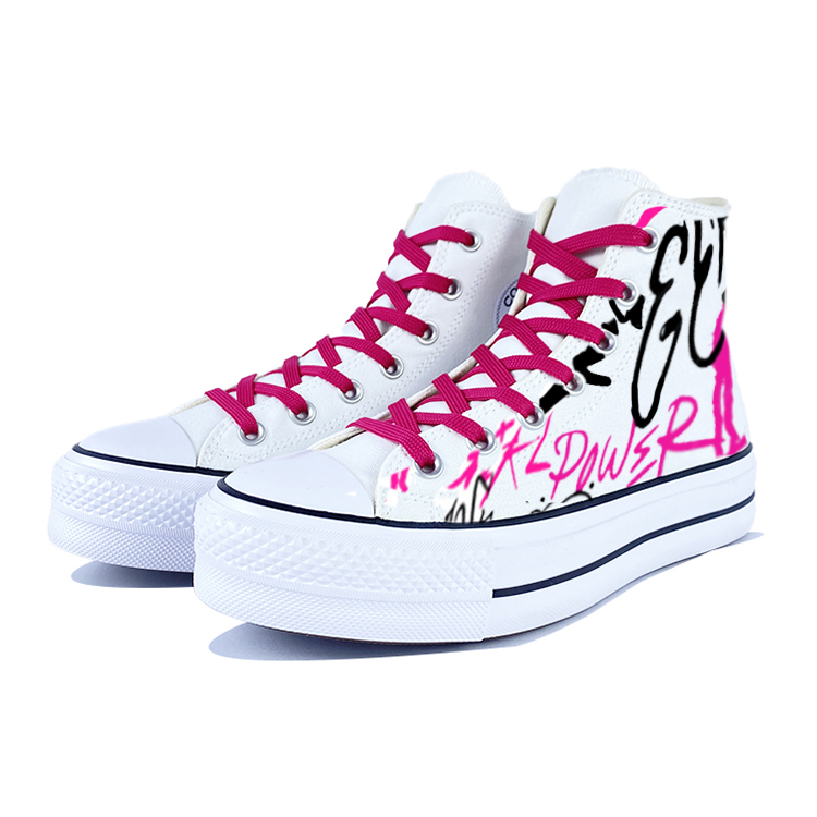Converse Chuck Taylor All Star Slip-Resistant High-Top Canvas Shoes Women's White Black