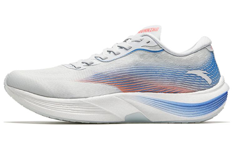 Anta Cushioning Anti Slip And Wear Resistant Rebound Low Top Marathon Sprint Running Shoes Men's Light Mist Gray